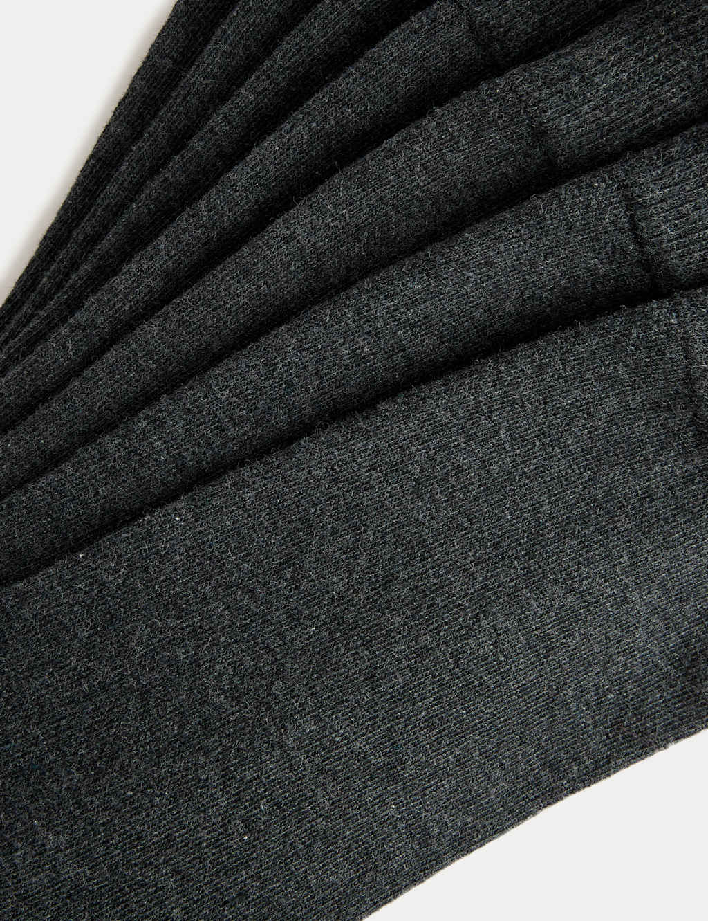 Marks and Spencer 7 Pack Cool & Fresh™ Cotton Rich Socks GREY