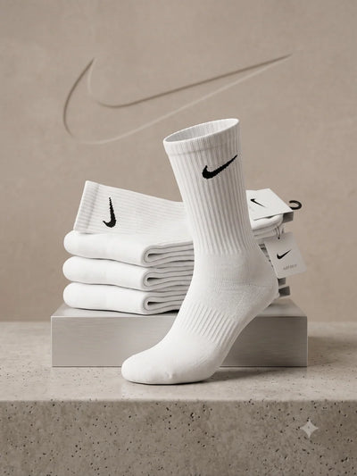 N.I.K.E Dri-FIT quarter-crew socks – Pack of 3 ( Export Overstock )